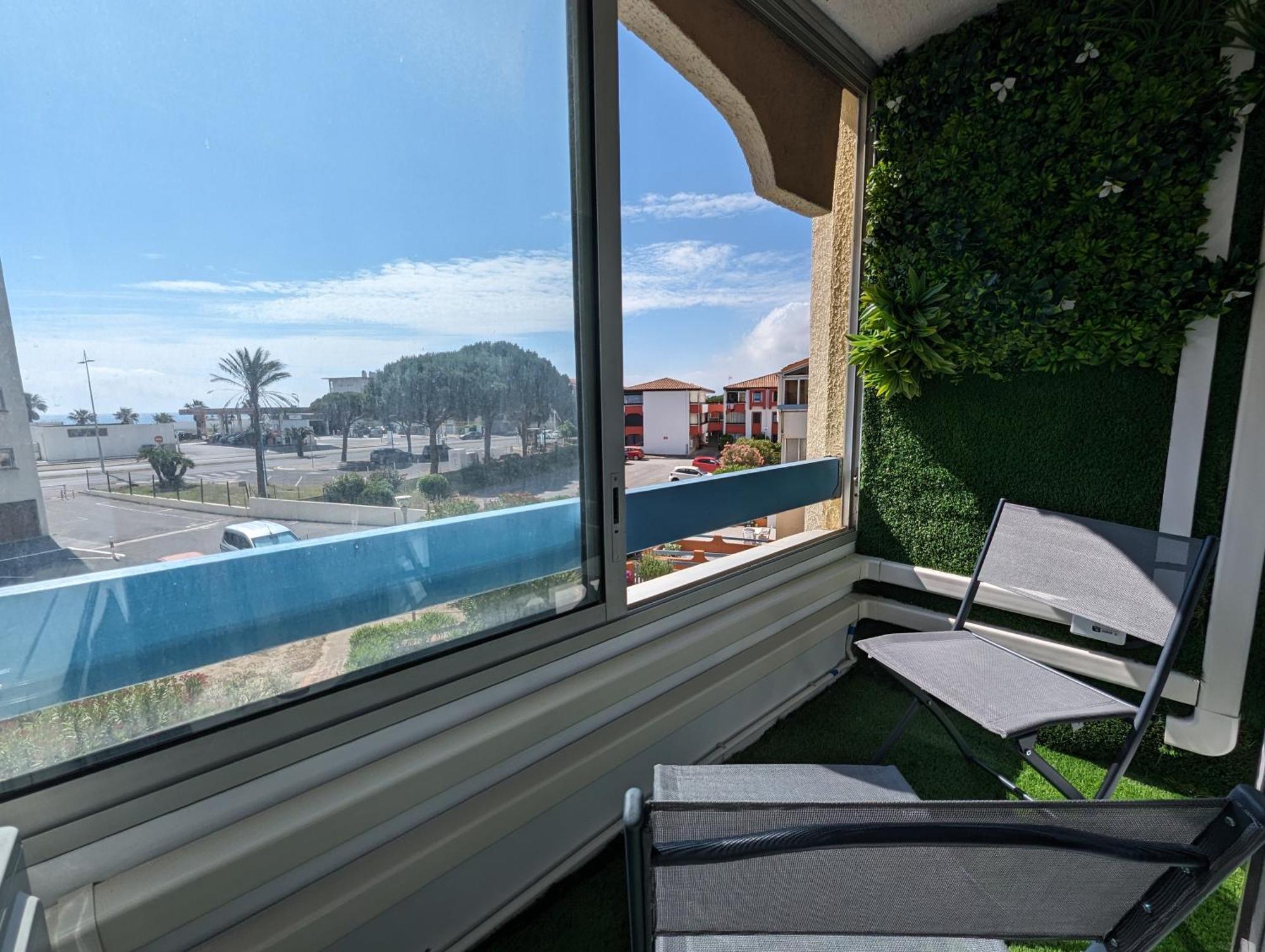 Appartement T2 Cabine, En Bord De Mer, Wifi Et Climatisation Saint-Cyprien  Εξωτερικό φωτογραφία